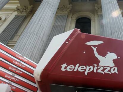 Las acciones de Telepizza se hunden en Bolsa tras la amenaza de sanción de la CNMV