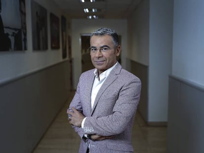 Jorge Javier Vázquez en la sede de Telecinco en Fuencarral, Madrid. 