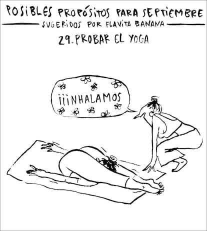 Viñeta de Flavita Banana del 29 de agosto de 2025