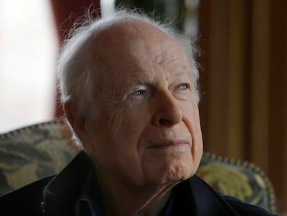 Peter Brook, en París, en 25 de enero de 2011.