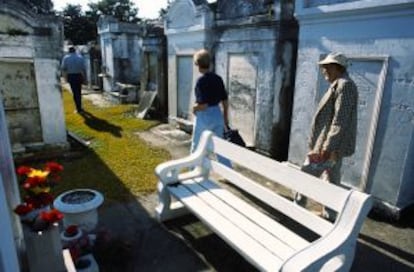 Cementerio en Nueva Orleans, en Luisana (Estados Unidos).
