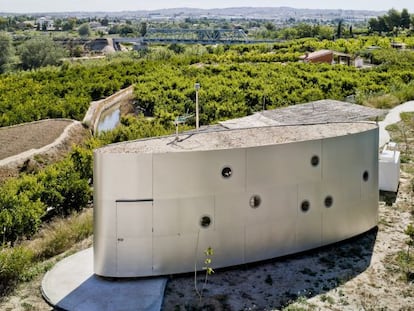 &#039;Machine-home&#039;, casa hecha por Ad-Hoc con materiales prefabricados.