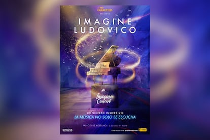 El espectáculo 'Imagine Ludovico' rinde tributo a los grandes éxitos de Ludovico Einaudi.