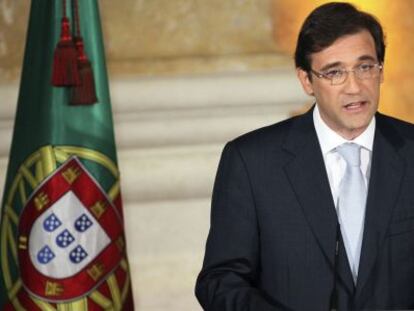 El primer ministro portugués, Pedro Passos Coelho.