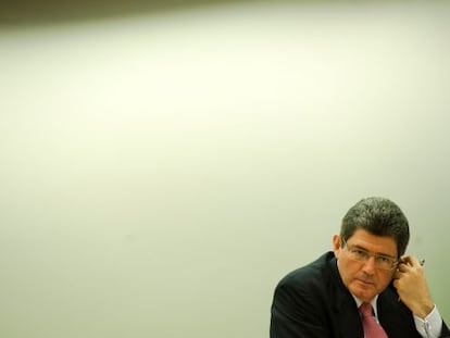 Joaquim Levy, na terça-feira em Brasília.