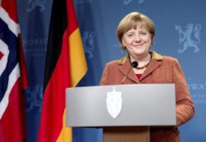 La canciller alemana Angela Merkel. 