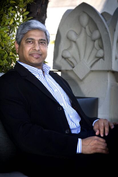 Vikas Swarup, retratado en Barcelona la semana pasada.