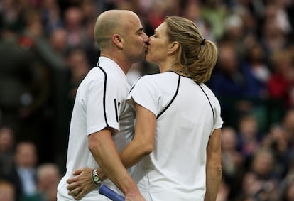 Andre Agassi y Steffi Graf