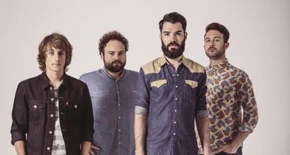 Los miembros del grupo Supersubmarina.