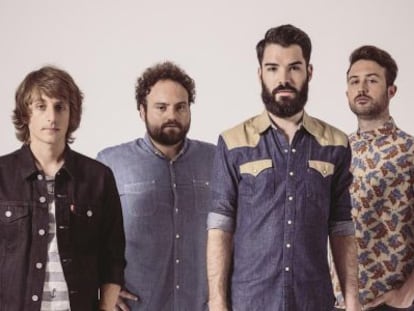 Los miembros del grupo Supersubmarina.