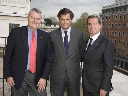 Wulf Bernotat (E.ON), José Manuel Entrecanales (Acciona) y Fulvio Conti (Enel).