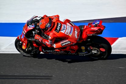 Marc Márquez, en el circuito de Misano este sábado.