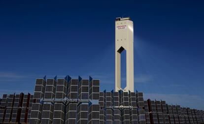 Planta solar de Abengoa.