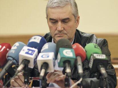 Fernando Blanco durante la rueda de prensa