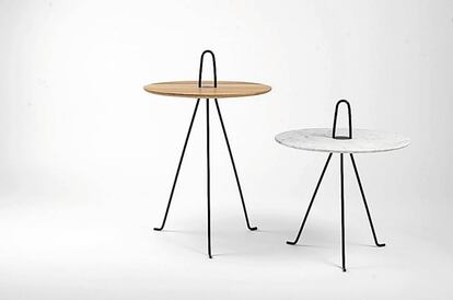 Un ejemplo de diseño de producto joven: mesas de Fournier & Endrizzi.