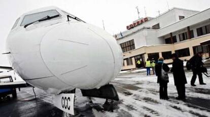 Imagen de 2007 del aeropuerto de Poprad-Tatry, a 340 kilómetros de Bratislava, desde donde partió el pasajero con explosivos en la maleta.