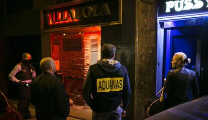 Operación de la Agencia Tributaria contra el fraude en los prostíbulos.