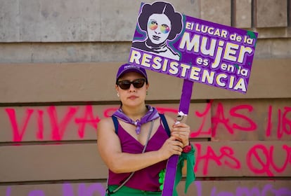 Los rostros de las mujeres que asistieron a la marcha. Libertad V, 40 años.