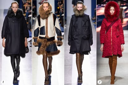 1. Sacai colección otoño invierno 2015/2016 2. Alberta Ferretti colección otoño invierno 2015/2016