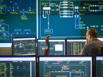 El Centro de Control de Distribución de Gas Natural Fenosa en Barcelona.