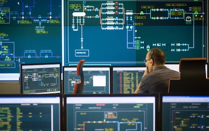 El Centro de Control de Distribución de Gas Natural Fenosa en Barcelona.