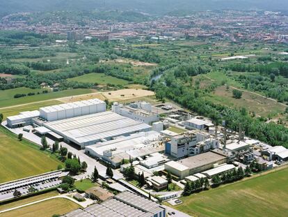 Fàbrica de Nestlé, a Girona, on l'empresa invertirà 102 milions.