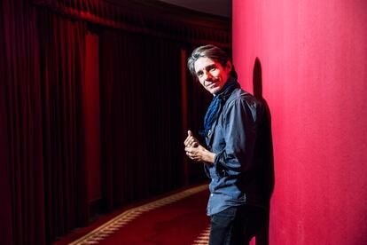 Joaquín de Luz, en otra imagen en el Teatro de la Zarzuela.