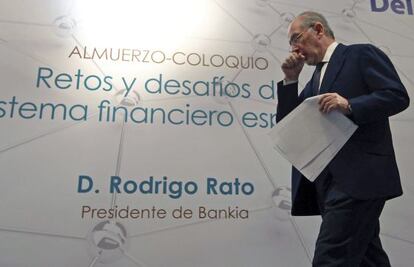 El presidente de Bankia, Rodrigo Rato.