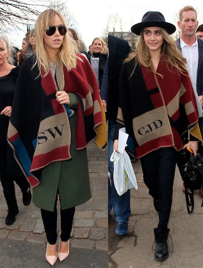 Celebrity Sightings At London Fashion Week AW14 - February 17, 2014