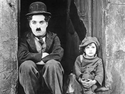 Charles Chaplin e Jackie Coogan estão entre a minoria de atores que aparecem em mais de 100 filmes.