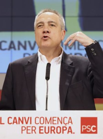 El primer secretario del PSC, Pere Navarro.