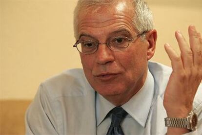 El presidente del Parlamento Europeo, Josep Borrell.