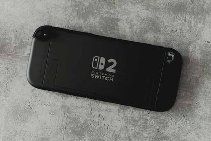 Trasera de una consola Nintendo Switch 2
