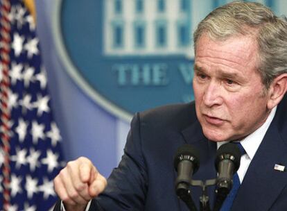 George W. Bush ofrece su última rueda de prensa como presidente en la Casa Blanca