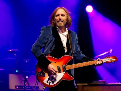 Tom Petty, durante un concierto en junio de 2012 en el Festival de la Isla de Wight (Reino Unido).