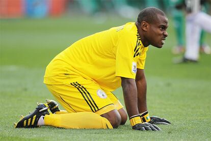 Enyeama, guardameta de Nigeria, salvó dos goles cantados de Messi con dos grandes intervenciones.