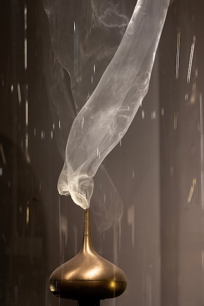 Inspirado en rituales de la antigua China, este difusor se controla con el móvil y emite el aroma que el usuario elija.