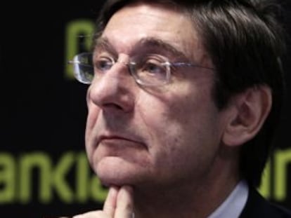 El presidente de Bankia, José Ignacio Goirigolzarri.