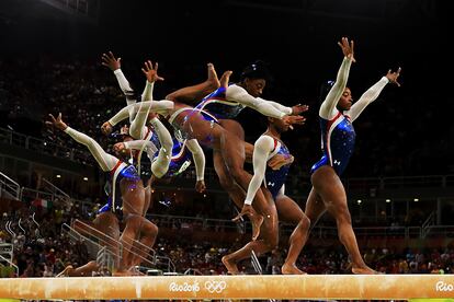 Biles se convirtió en toda una leyenda en los Juegos de Río 2016.