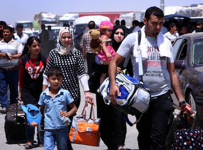 Medio millón de iraquíes se han visto obligados a abandonar sus hogares por la creciente violencia en el país tras los enfrentamientos entre rebeldes suníes y el Ejército.