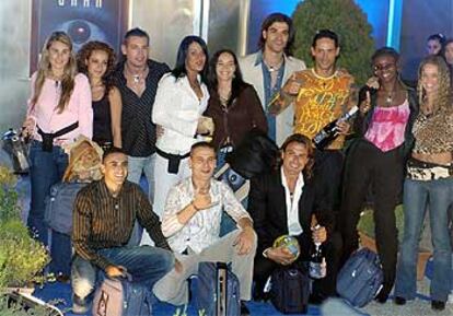 Imagen de los concursantes de la quinta edición de <i>Gran Hermano.</i>