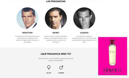 Hay pocas personas tan dinámicas como Antonio Banderas. El de Málaga pasó de rasgar vestiduras en 'La Máscara del Zorro' a confeccionar su propia colección en la Central Saint Martens. Su pasión ‘secreta’ son los perfumes. El pobre diablo tiene hasta una tienda online en la que ofrece un amplia gama de colonias con nombres tan rimbombantes como sugerentes: King of seduction o Diavolo. No importa cuál elijas, siempre te mirará con la misma cara. ¡Qué tío!