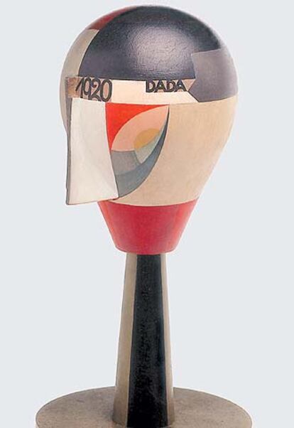 'Cabeza dadá' (1920), obra de Sophie Taeuber-Arp.
