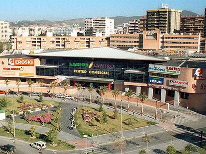 Sucursal de Eroski en el Centro Comercial Larios de Málaga.