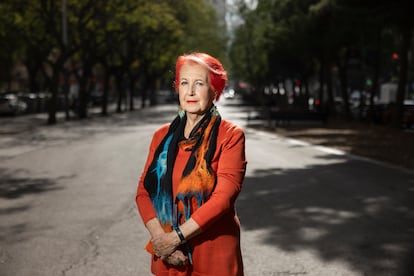 La periodista Rosa Maria Calaf, el pasado lunes, en Barcelona.