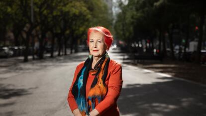 La periodista Rosa Maria Calaf, el pasado lunes, en Barcelona.