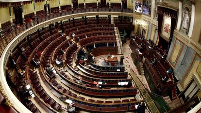 Pleno del Congreso durante la sesión del pasado 25 de marzo.