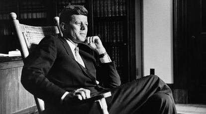 El expresidente John F. Kennedy.