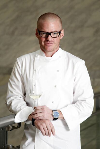 Heston Blumenthal, fotografiado en Madrid Fusión.