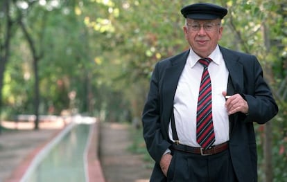 El poeta chileno Gonzalo Rojas.